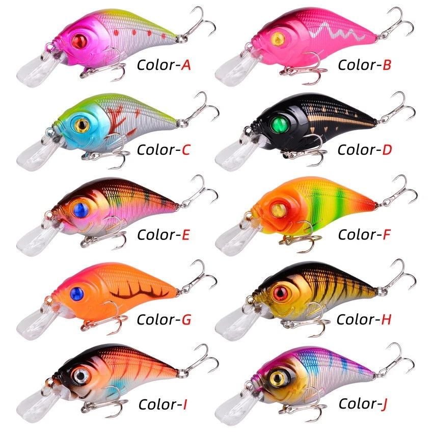 7.7cm freshwater crankbait lure